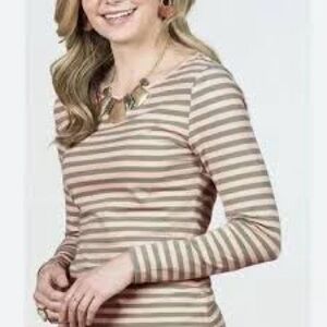 Matilda Jane Pink and Green Long Sleeve Top